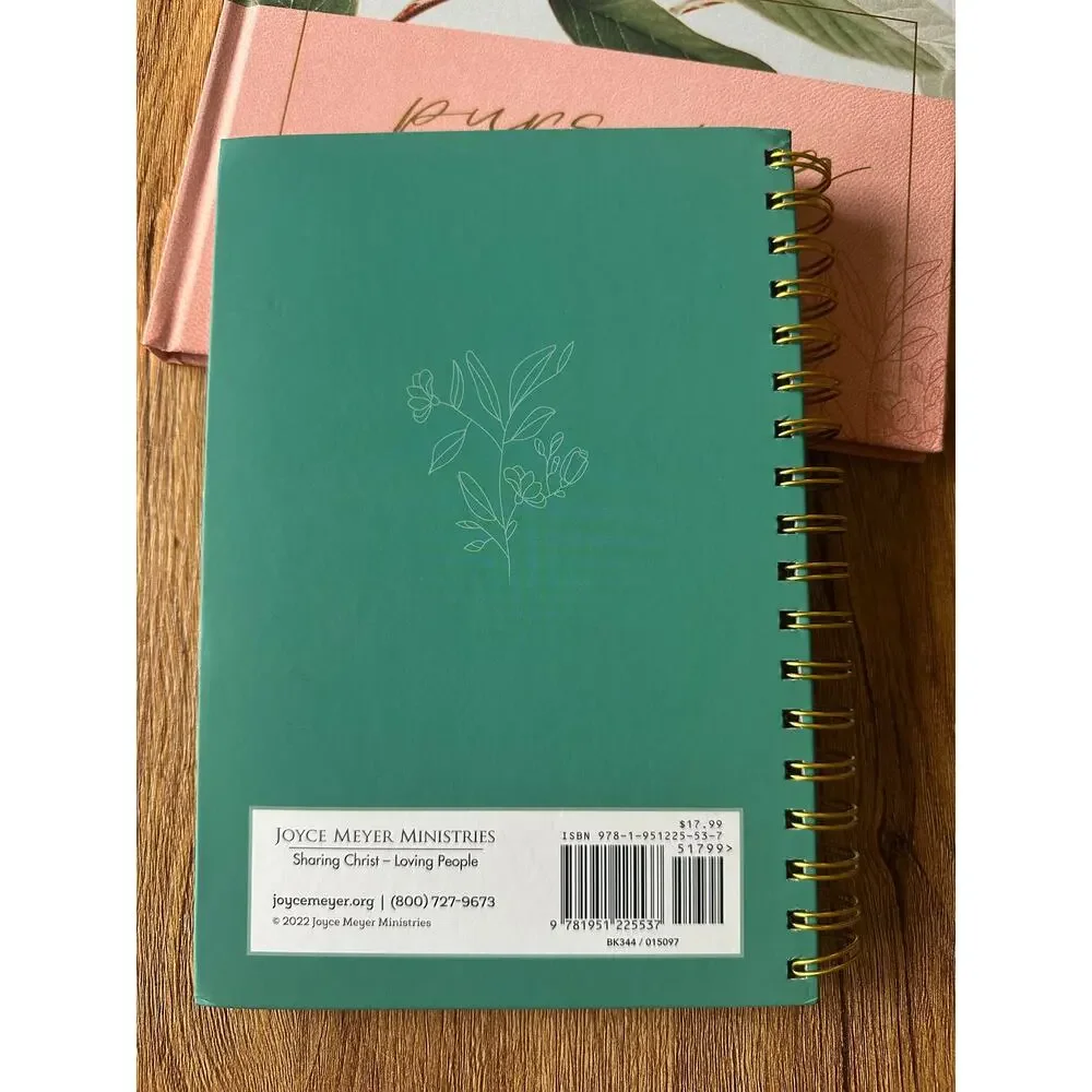 Joyce Meyer Ministries Notebook & Inspiration Book Bundle